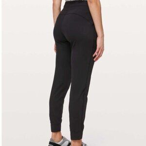 Lululemon Black Ready To Rulu High Rise Jogger Pant - Size 4
